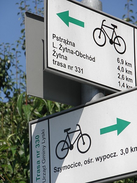 Jedna z wielu tras w powiecie rybnickim
