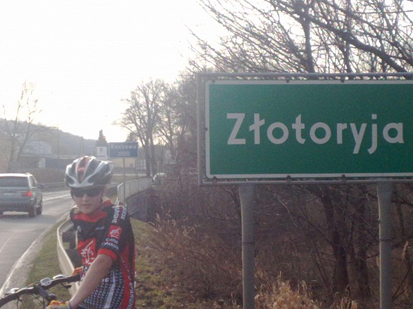 Trening z Legnicy do Złotoryi.