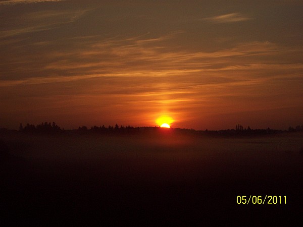 Takie piękne fotki też można zrobić,wystarczy tylko wcześnie rano wstać ;-). Zdjęcie z zeszłorocznej wyprawy.