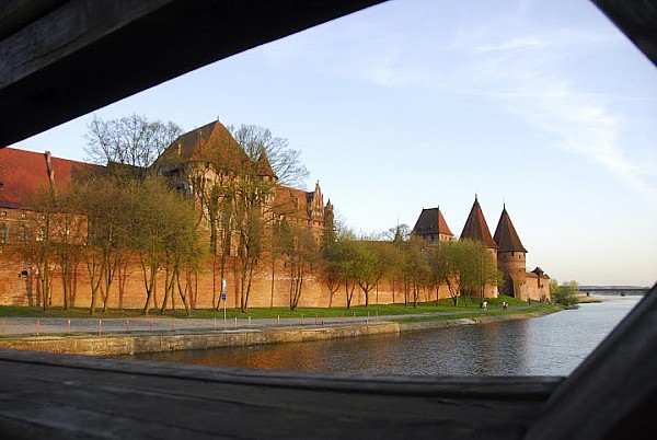 po drodze zwiedziliśmy Malbork