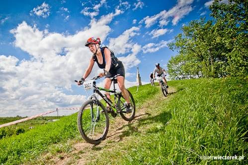 MTBCROSS  MARATON Sandomierz -zjazd z SANTA REGINY