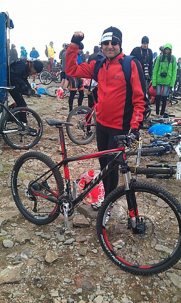 HENIU , SPEC ROWER , ŚNIEŻKA 2012 , M5 - MIEJSCE 5 , CZAS 1:18:15