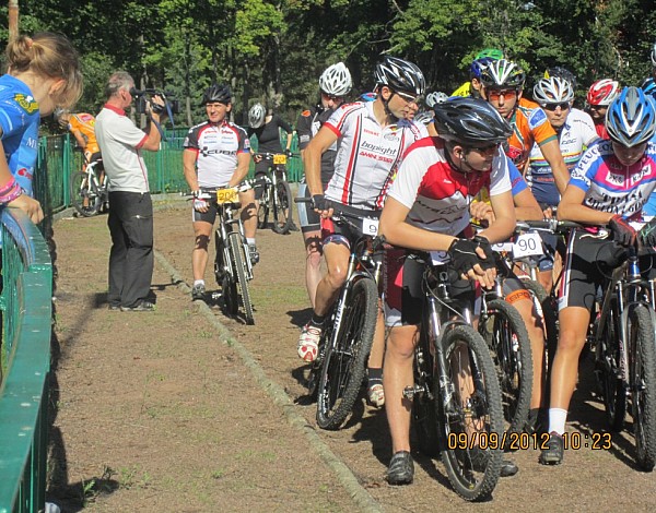 ...krótki wywiad przed startem i w drogę :-) ...