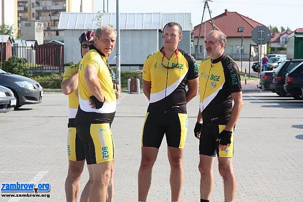 Rajd rowerowy, Zambrów - Przemyśl, 11-14.07.2012