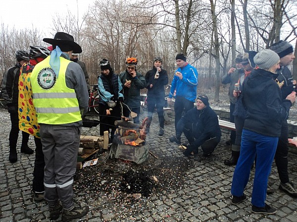 "Karnawał na dwóch kółkach" zorganizowany przez Będziński Klub Rowerowy GHOSTBIKERS - 03.02.2013