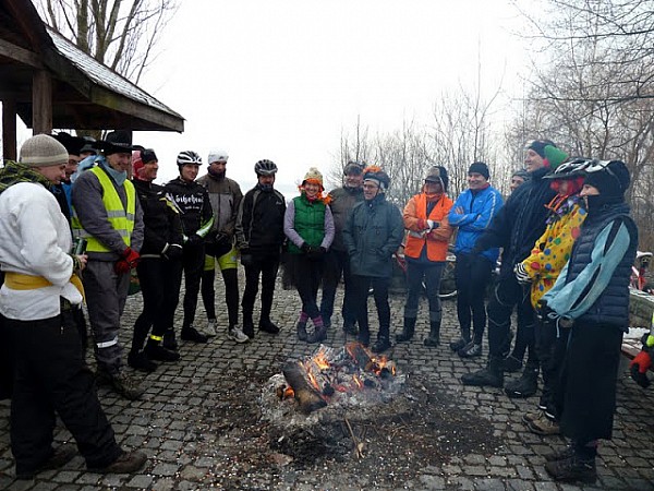 "Karnawał na dwóch kółkach" zorganizowany przez Będziński Klub Rowerowy GHOSTBIKERS - 03.02.2013