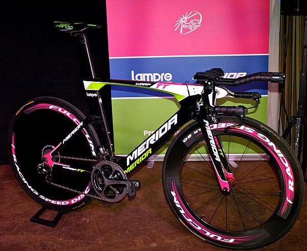 Merida Warp TT - nowy rower Lampre-Merida