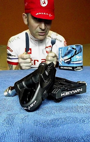 Pedały szosowe Keywin - z czym to się je:)