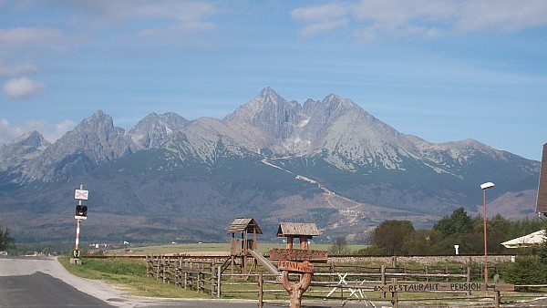 trasa z Tatrzańskiej Łomnicy do Popradu.