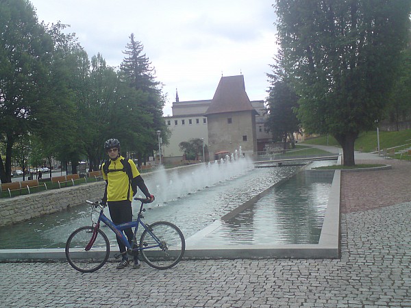 I ROWEROMANIA BESKIDU NISKIEGO .04.05.2013r..slowacja Bardejov