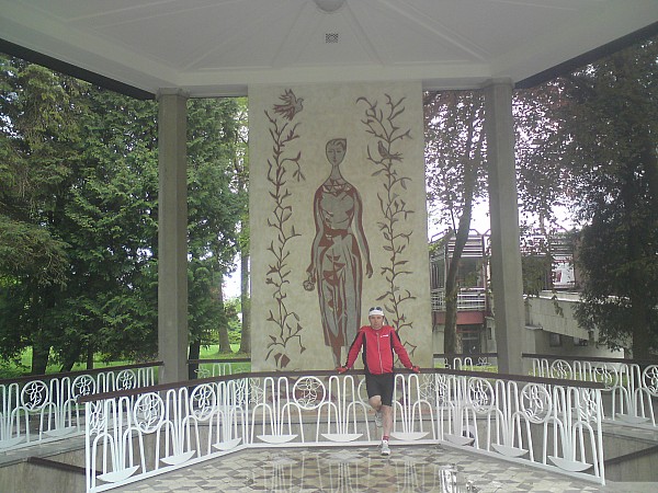 I ROWEROMANIA BESKIDU NISKIEGO .04.05.2013r..slowacja Baredejovskie  Kupele