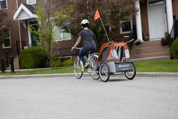 Przyczepka Chariot Corsaire, to idealne rozwiązanie dla wymagających pasażerów fot.DwaPlusDwa.pl