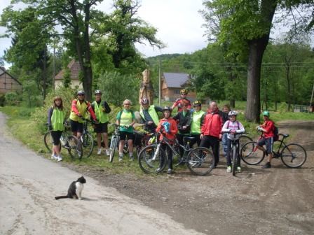 Rajdowicze Mikołaj i kotek