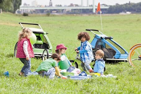 Wózki Croozer Kid w wersji spacerowej  fot. DwaPlusDwa.pl
