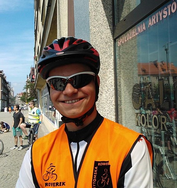 Podczas 4 Bytomskiego Rodzinnego Rajdu Rowerowego