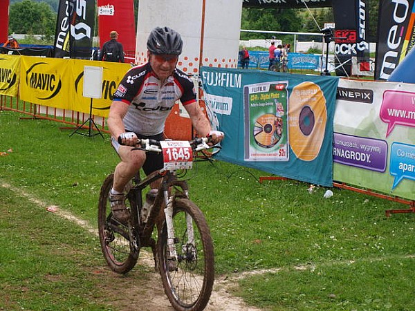 bike maraton głuszyca 2013 - meta