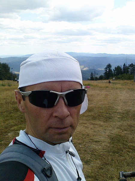 mtb szlakami beskidu niskiego i sadeckiego 15.08.2013r./ na jaworzynie krynickiej