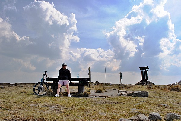 Dowód na to że jednak można wjechać na Śnieżnik