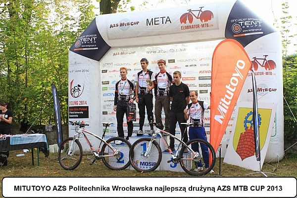 Mitutoyo AZS Politechnika Wrocławska najlepsza na AZS MTB CUP