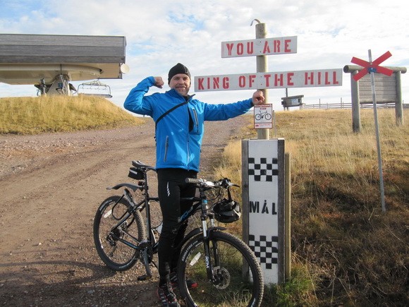 Trasa 11km upphill Dalarna Sweden