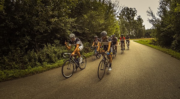 Trening z We Ride dookoła Kampinowskiego Parku Narodowego