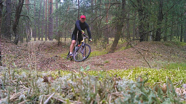 takie tam 40km po lesie;-)