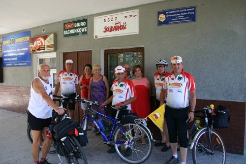 Jastrzębski Rajd Rowerowy Dookoła Polski szlakiem Porozumień Sierpniowych.