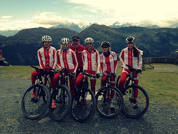 Kadra Polski Juniorów MTB - fot. Kellys Młode Talenty
