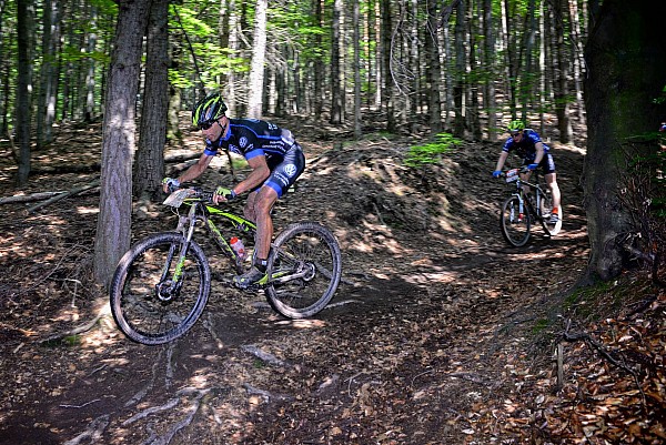 Bogdan Czarnota podczas Bike Maratonu