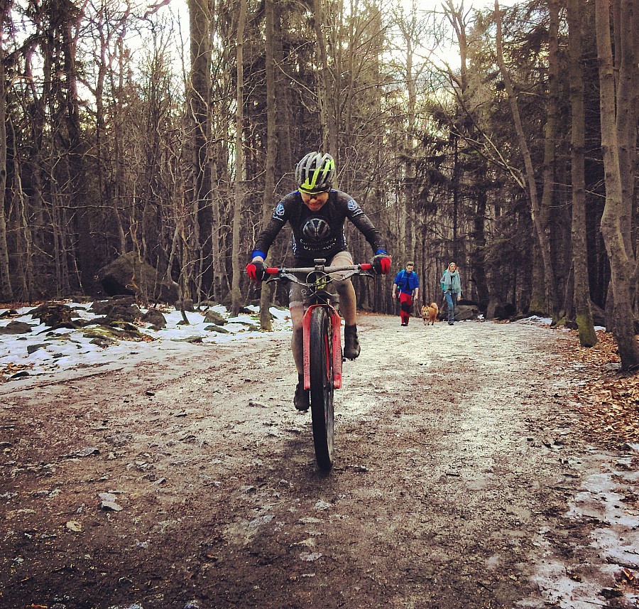 Trening w moich okolicach - Ślęża