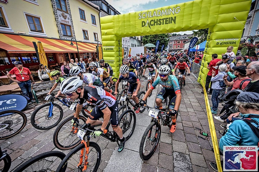 Start z centrum Schladming.