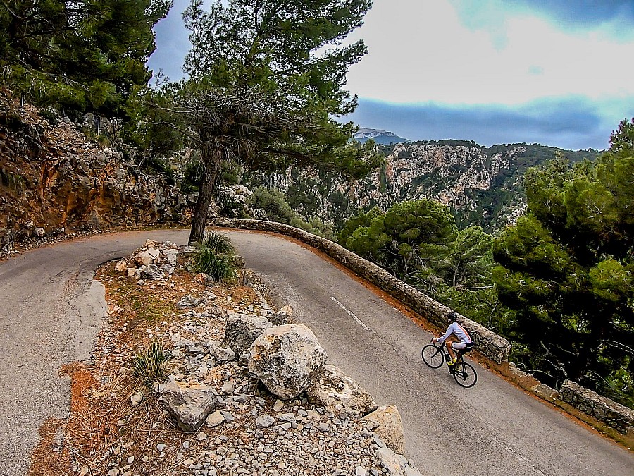 Podjazd z portu Valdemossa, Majorka