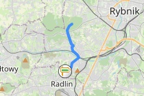 Niedobczyce-Zalew Rybnicki-Golejów-Wielpole-Orzepowice-Nowiny-Niedobczyce